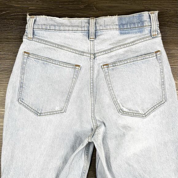 Abercrombie & Fitch Jeans Womens 28/6S Blue Denim Curve Love 90s Ultra High Rise - Picture 4 of 12